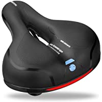 Sillín de Bicicleta- SGODDE Asiento de Bici de Espuma Viscoelástica de Rebote-Asiento de Bicicleta de Gel Hueco y…